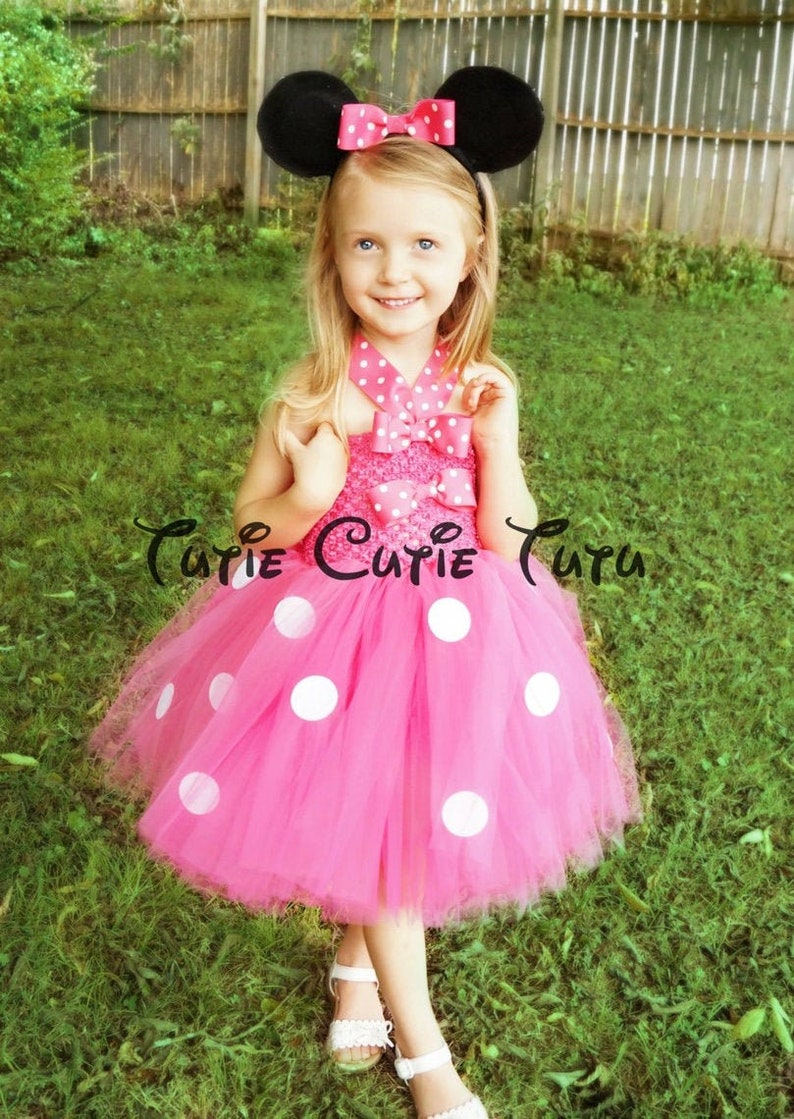 Minnie Mouse Costume Tutu Dress image 1