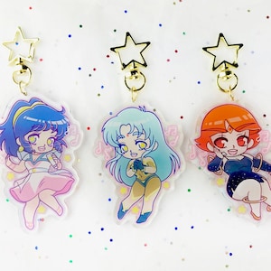 Macross Girls Keychains! Minmay, Ishtar and Sharon Apple