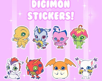 Digimon Stickers!