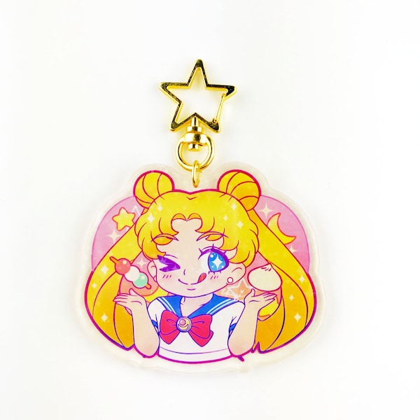 Sailor Moon Usagi 3" Holo Keychain!