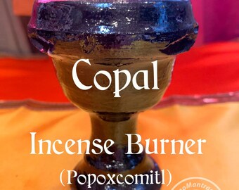 Copal Incense Burner #3 (Popoxcomitl)