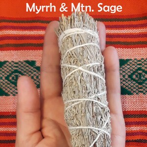 Myrrh & Mtn. Sage Smudge