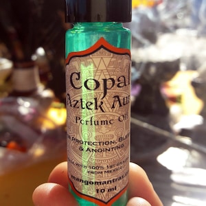 Copal &quot;Aztek Aura&quot; Natural Organic Perfume Oil