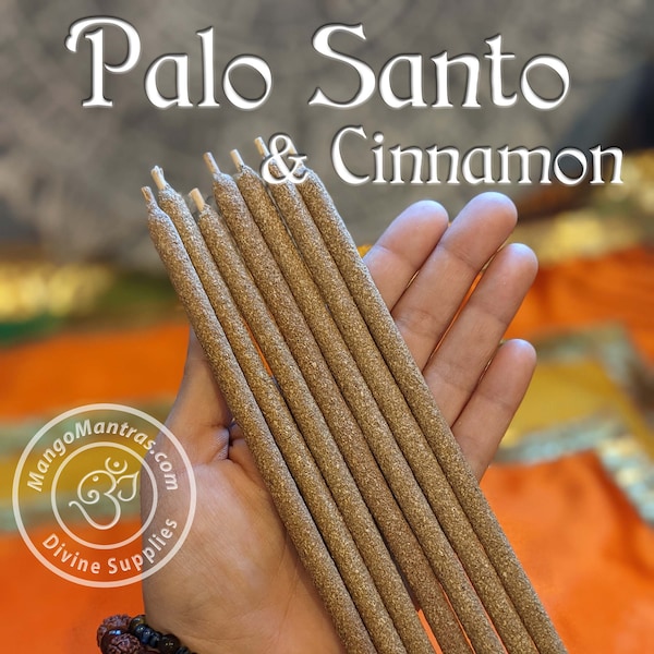 100% reines heiliges Palo Santo & Zimt-Räucherstäbchen zum Reinigen, Schützen und Segnen!