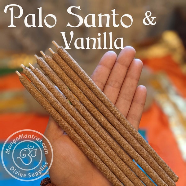 Palo Santo & Vanilla Incense Sticks for Cleansing and Purifying!