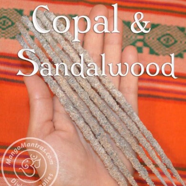 Premium Sandalwood & Mayan Copal Incense Sticks