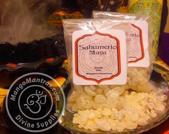 Sahumerio Maya: 100% Pure Mayan/Aztek Copal Resin for Protection, Purification and Cleansing.