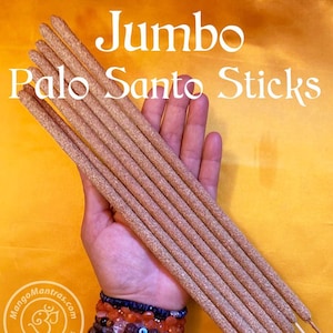 Jumbo 12" Palo Santo Incense Sticks for Cleansing and Purifying!