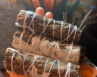 White Sage & Peppermint Smudge to Purify, Protect and Bless!