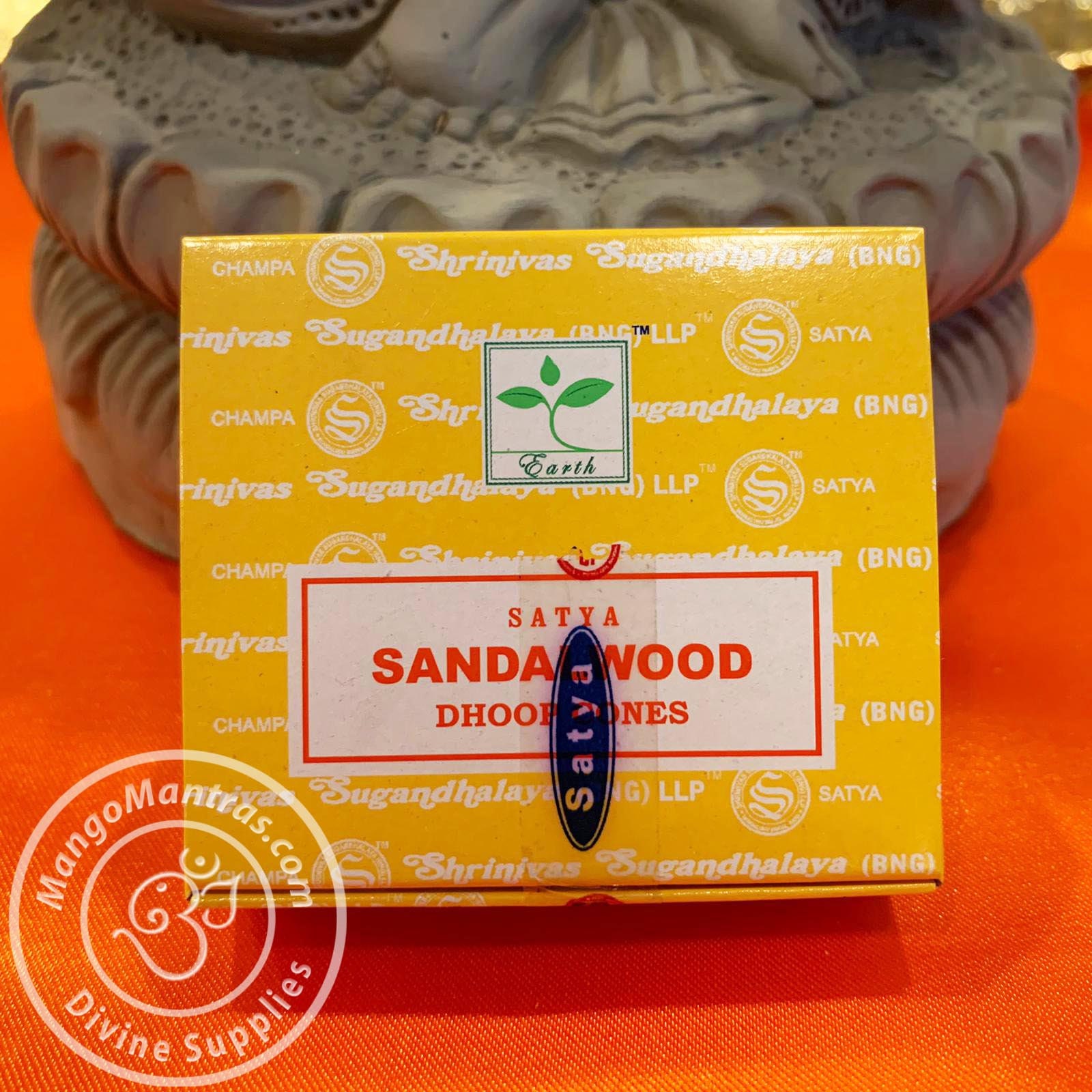 Satya Sandalwood Cones | Dhoop
