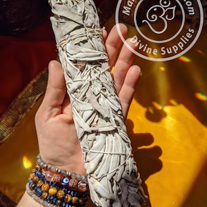 Jumbo 9&quot; White Sage Smudge to Purify, Protect and Bless!