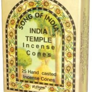 Cônes d&#39;encens au bois de santal Song of India (25)