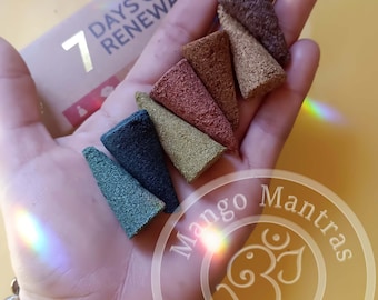 7 Days of Renewal Incense Cones (7 cones/box)
