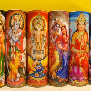 Meditation Mantra candles