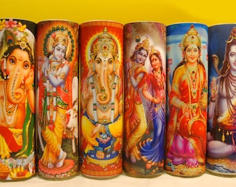 Meditation Mantra candles