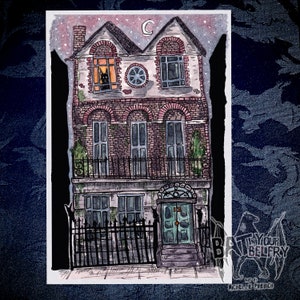 12 Grimmauld Place Fine Art Print