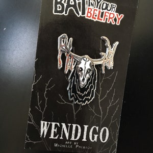 Wendigo Hard Enamel Pin image 4