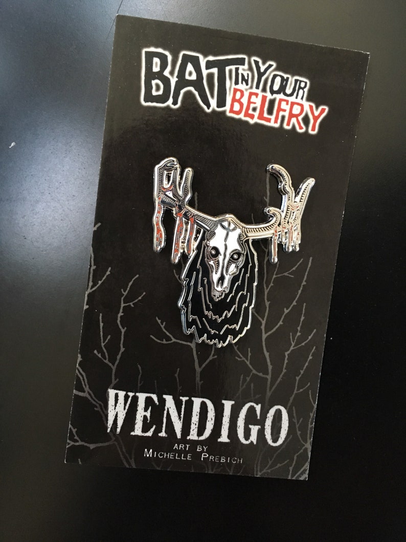 Wendigo Hard Enamel Pin image 4