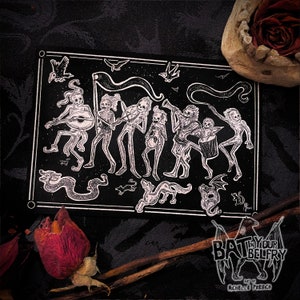 Danse Macabre Parade Fine Art Print