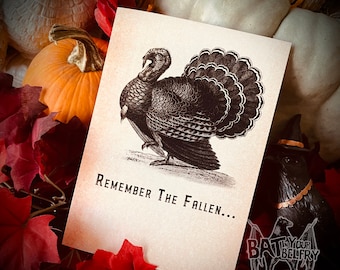 Turkey Thanksgiving Greeting Card