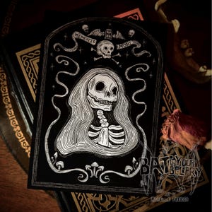 Memento Mori Lady Death Fine Art Print