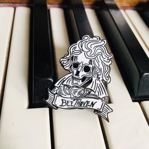Ludwig van Beethoven &quot;Decomposer&quot; Hard Enamel Pin