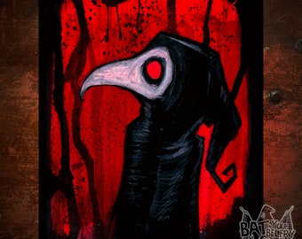 Black Plague Print