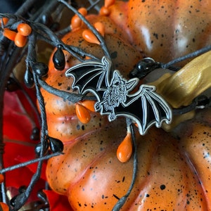 Plague Bat Enamel Pin