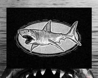 Bruce the Shark Jaws Fine Art Print