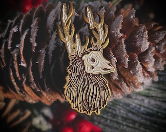 Yule Critter Enamel Pin