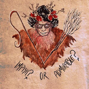 dwight as belsnickel