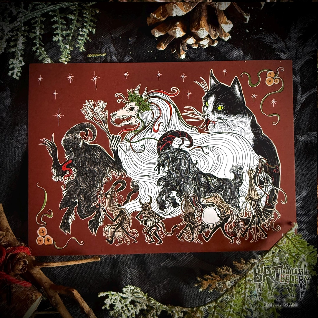 Yule Parade Fine Art Print