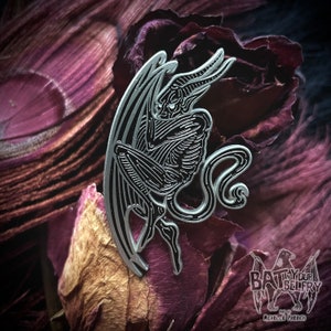 Shy Gargoyle  Enamel Pin