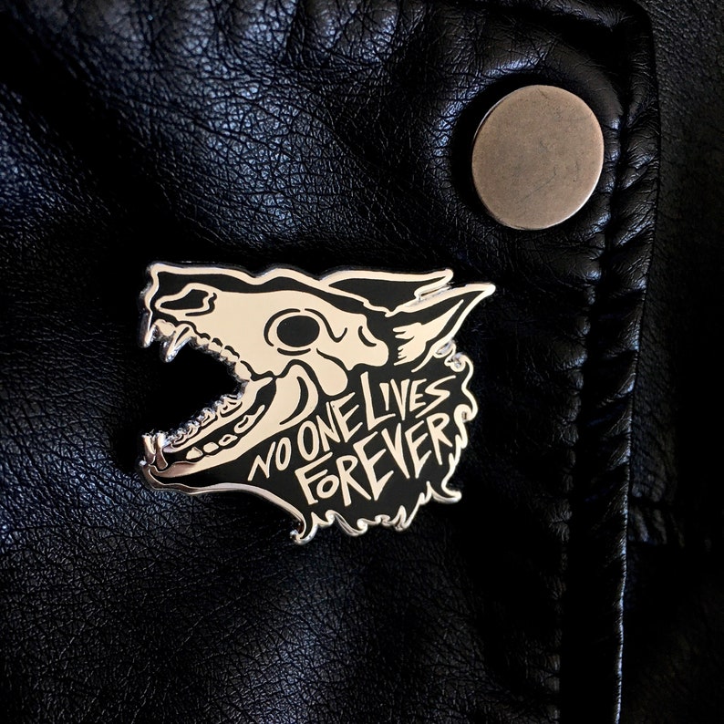 Hour of the Wolf Enamel Pin - Etsy