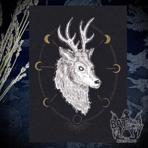 Celestial Stag Fine Art Print