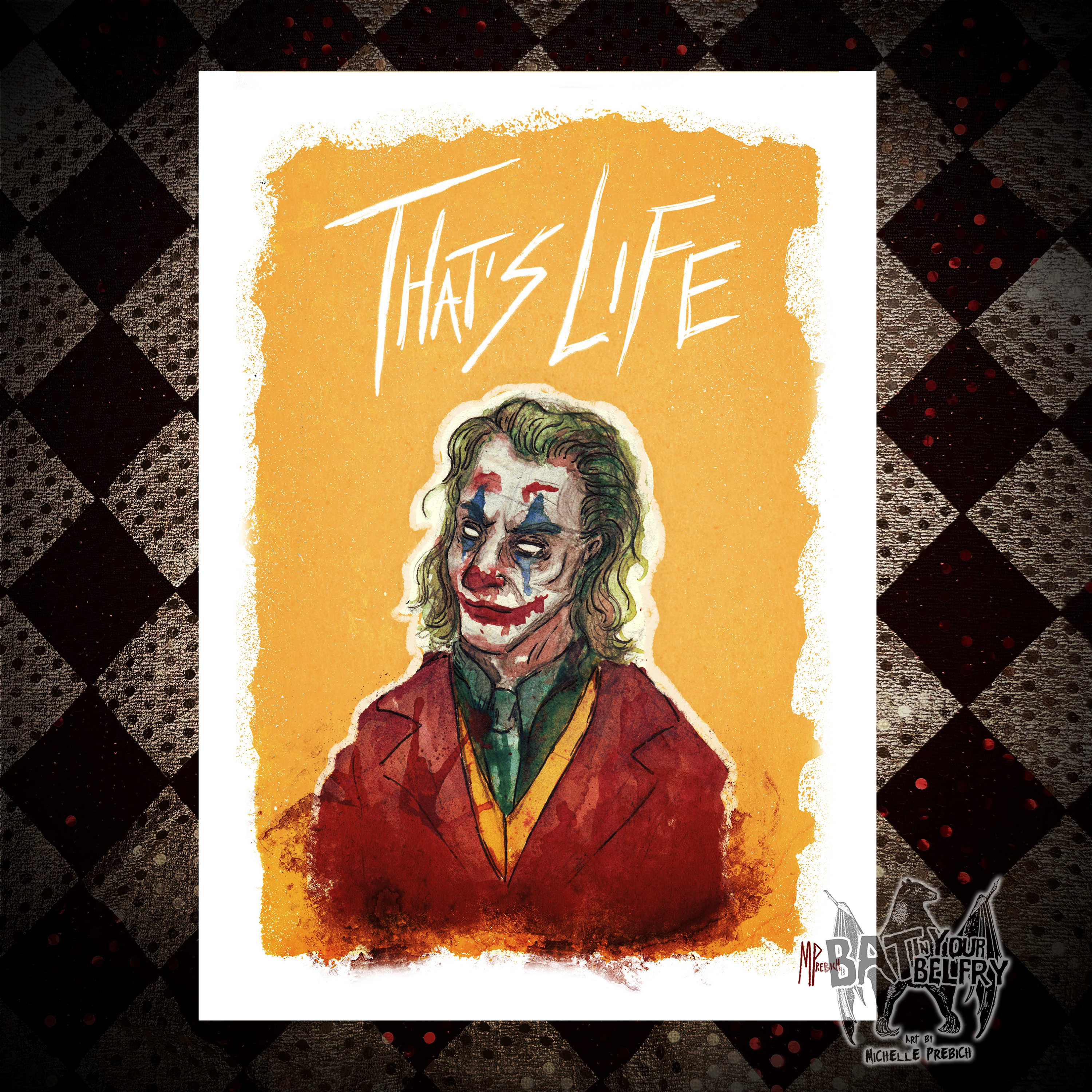 JOKER／ジョーカー／絵画 Joker, 絵画 Tetiana Horetsによって | ArtMajeur