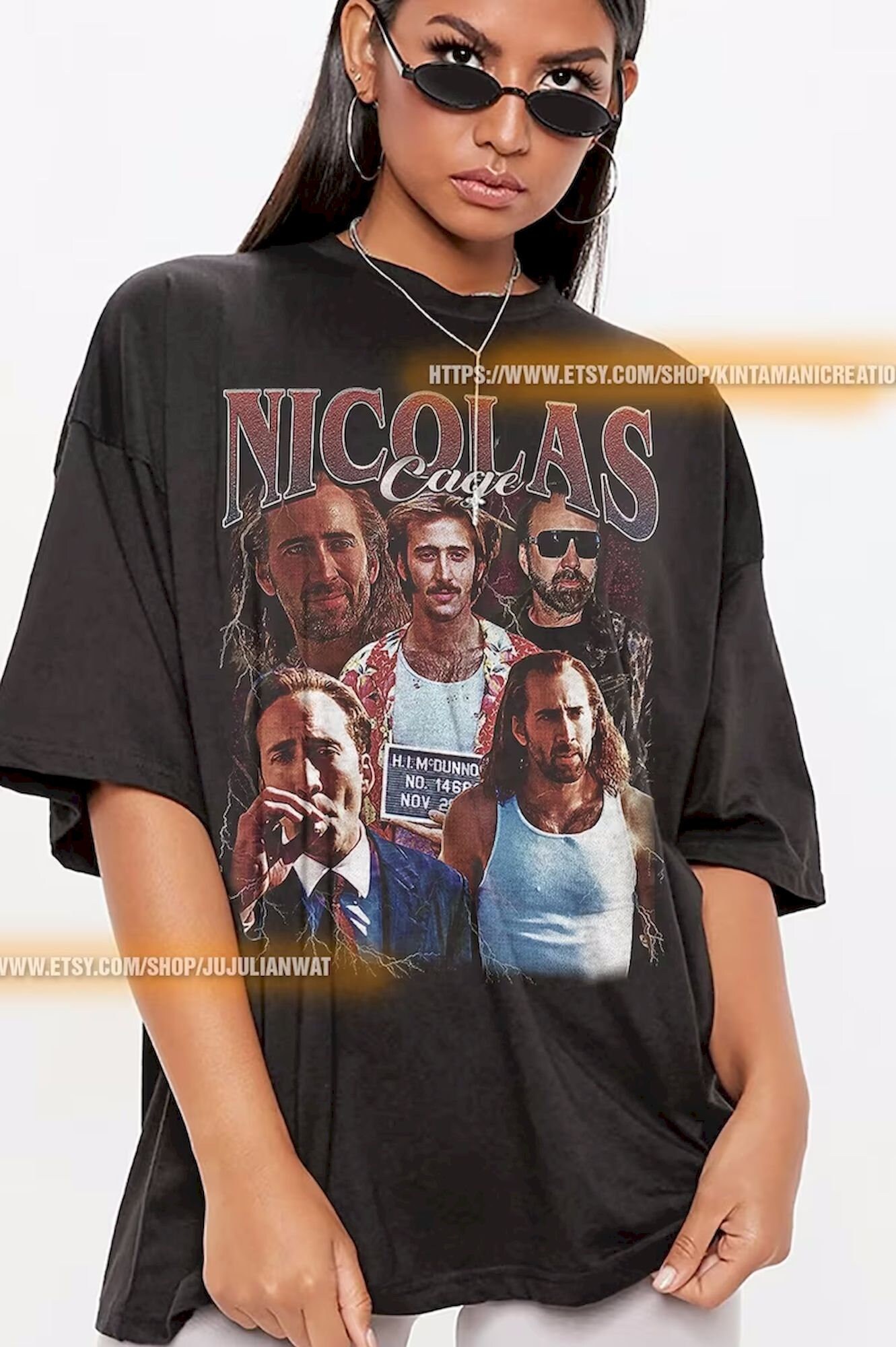 Nicolas Cage Sweater Etsy Canada