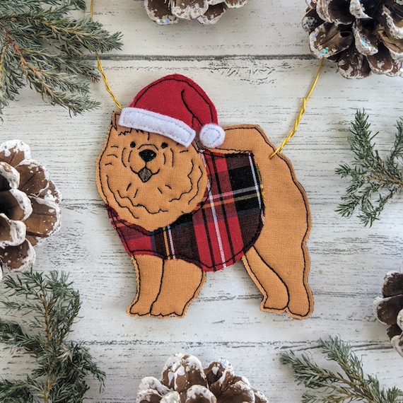 Chow chow cheap christmas ornaments
