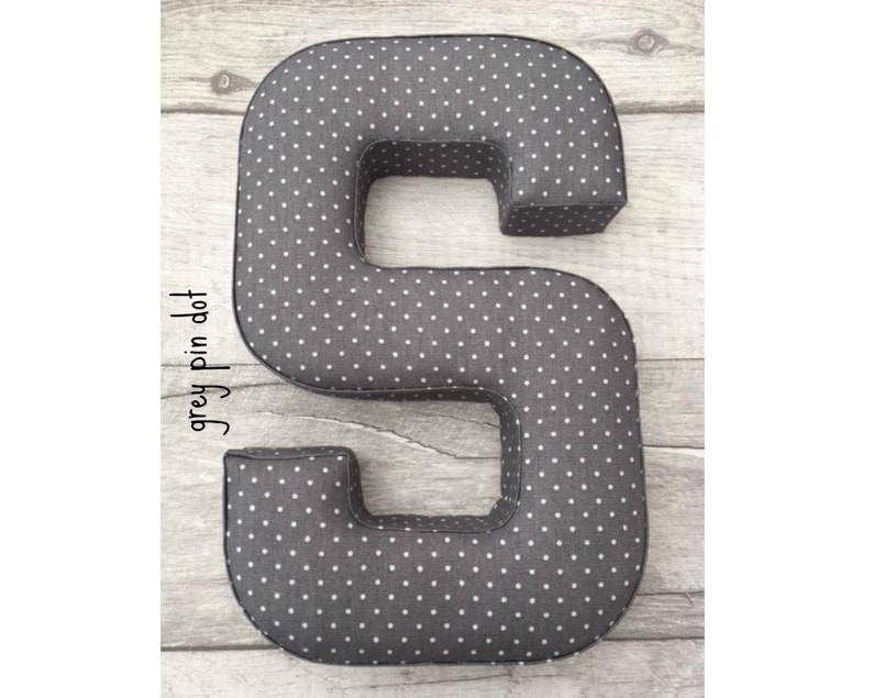 Nursery Decor Wall Letters Nursery Fabric Letters Baby Etsy