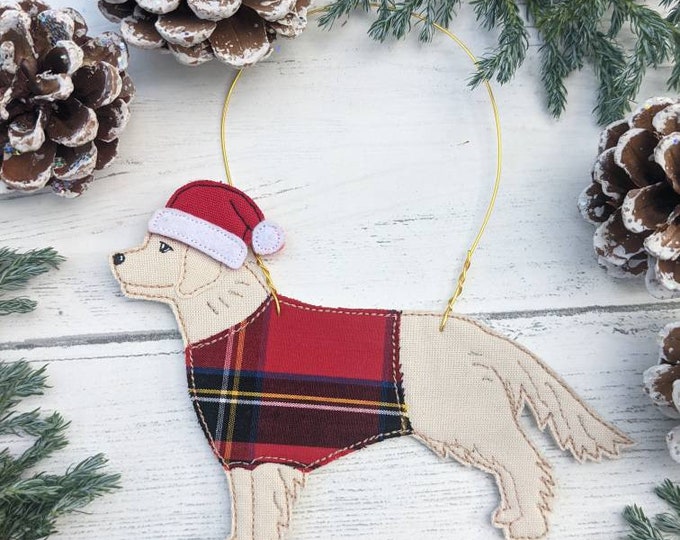 Golden Retriever, golden retriever ornament, Christmas decoration, Dog decoration, Dog gift, golden retriever gift,  Pet gift, Dog lover