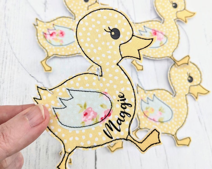 Easter decoration, Easter duckling, little duckling, personalised gift, Easter for kids,