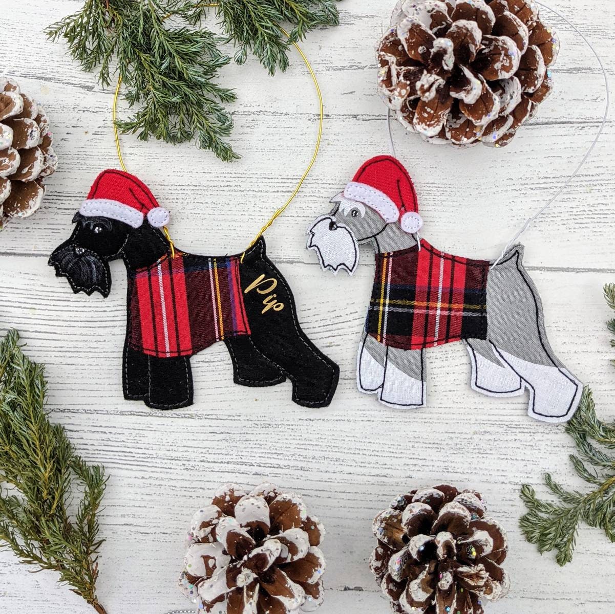 Schnauzer christmas gifts Clearance