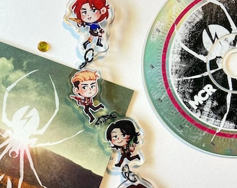 My Chemical Romance Killjoys Linking Acrylic Charm