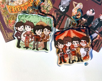 Pre-Split Panic! At The Disco 3in Acrylic Charm