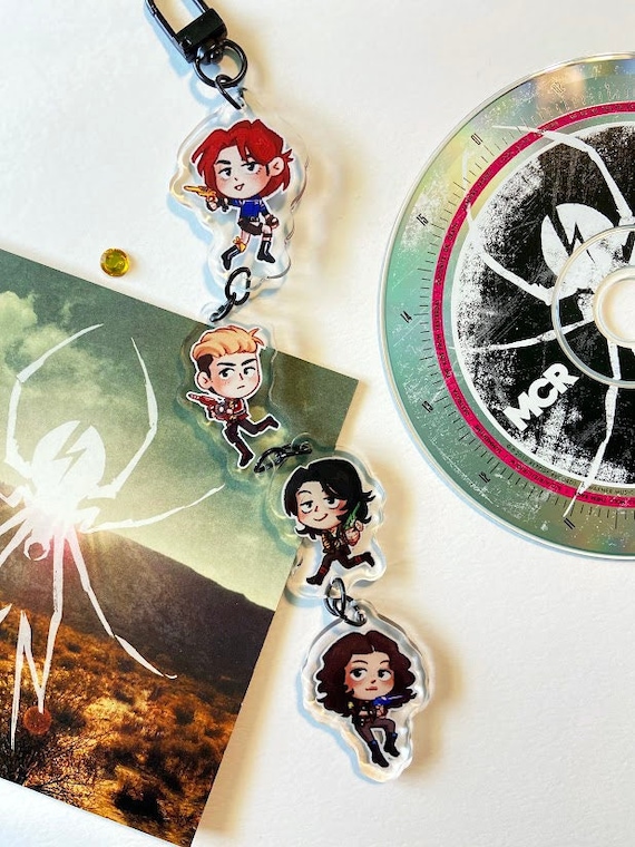 My Chemical Romance Killjoys Linking Acrylic Charm