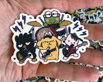 Fall Out Boy San-Style 3in Sticker