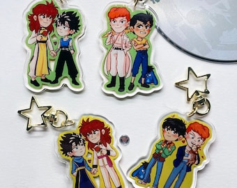 Yu Yu Hakusho 2.5in Duo Acrylic Charms