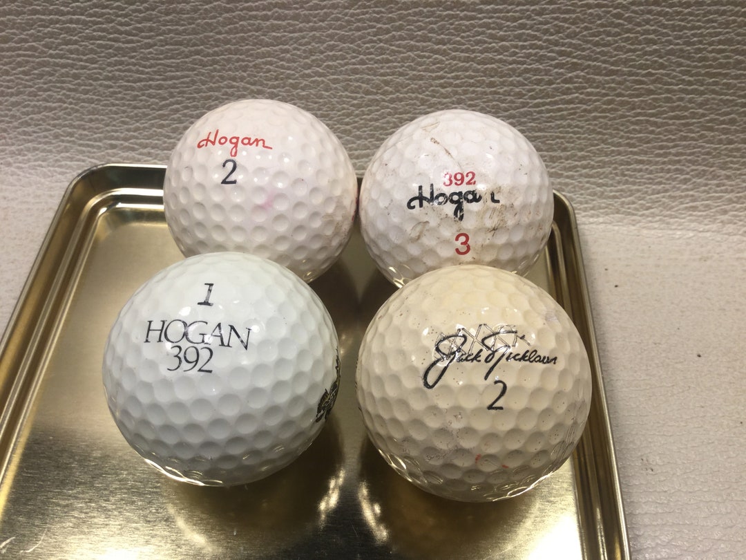 Collector Golf Balls / Jack Nicklaus Golf Ball / Hogan Golf Etsy