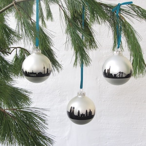 Vienna Christmas Ball, Vienna Ornaments Glass Ball, Holiday Essential Decoration Idea, Seasonal Festive Decor, Delicate Vienna Hostess Gift image 5