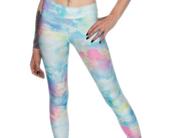 Bad Santas Workshop (Pastel) - Adult Leggings main image 1